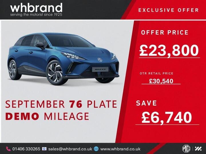 MG Mg4 64kWh Premium Long Range Auto 5dr
