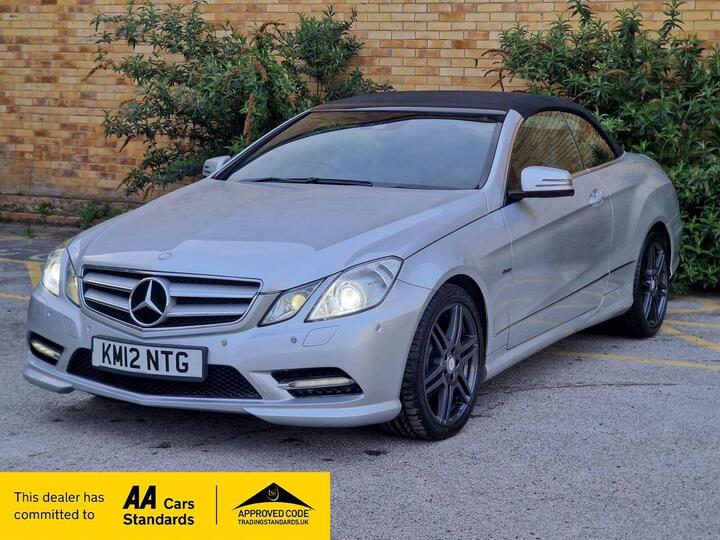 Mercedes-Benz E-CLASS 2.1 E250 CDI BlueEfficiency Sport Cabriolet G-Tronic+ Euro 5 (s/s) 2dr Mercedes-Benz E-CLASS 2.1 E250 CDI BlueEfficiency Sport Cabriolet G-Tronic+ Euro 5 (s/s) 2dr