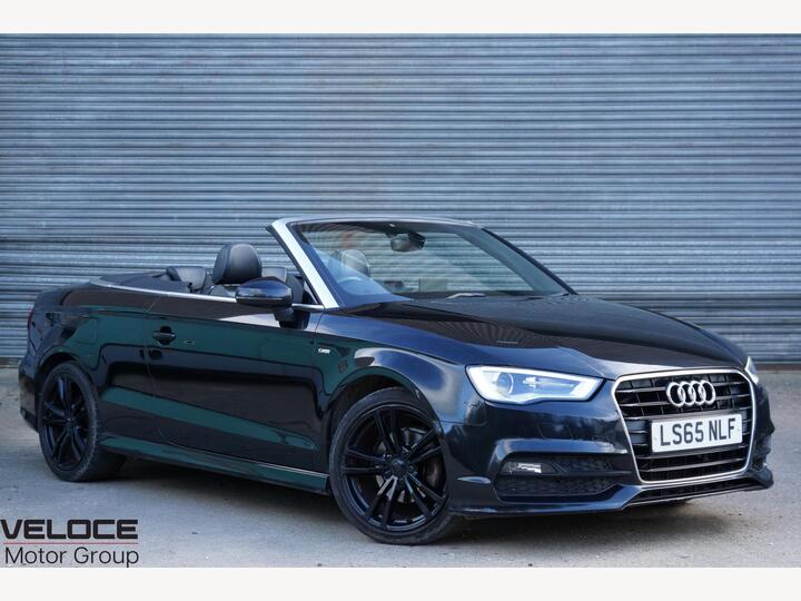 Audi A3 CABRIOLET 2.0 TDI S Line S Tronic Euro 6 (s/s) 2dr