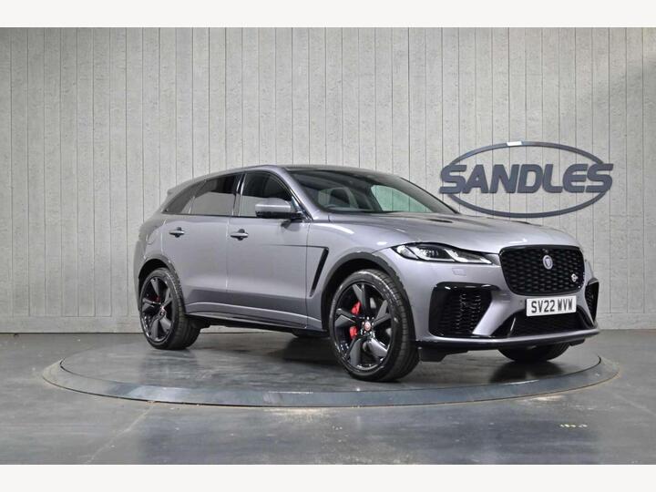 Jaguar F-PACE 5.0 P550 V8 SVR Quickshift AWD Euro 6 (s/s) 5dr