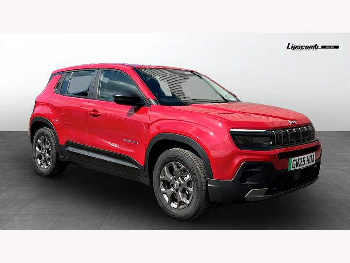 Jeep Avenger 54kWh Longitude Auto 5dr Jeep Avenger 54kWh Longitude Auto 5dr
