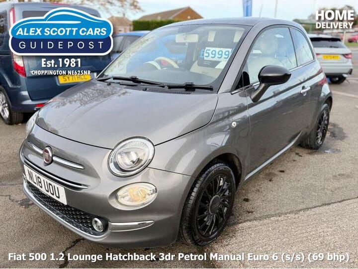 Fiat 500 1.2 Lounge Euro 6 (s/s) 3dr