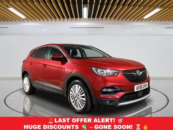 Vauxhall GRANDLAND X 1.2 Turbo Sport Nav Euro 6 (s/s) 5dr Vauxhall GRANDLAND X 1.2 Turbo Sport Nav Euro 6 (s/s) 5dr