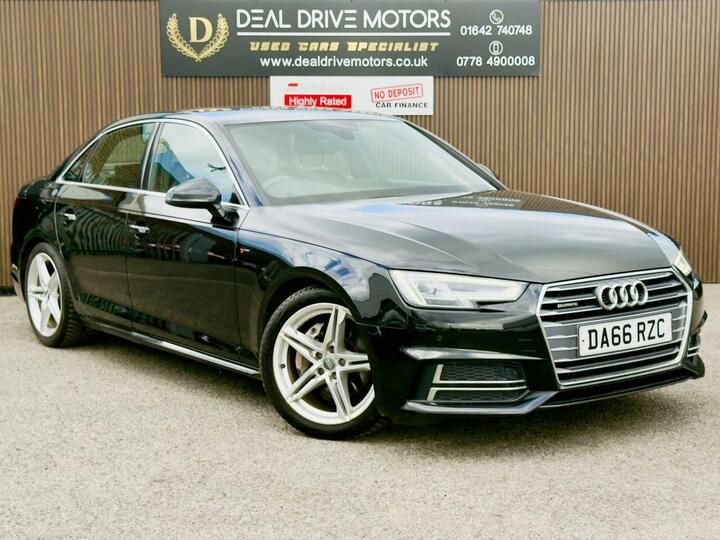 Audi A4 2.0 TDI S Line S Tronic Quattro Euro 6 (s/s) 4dr