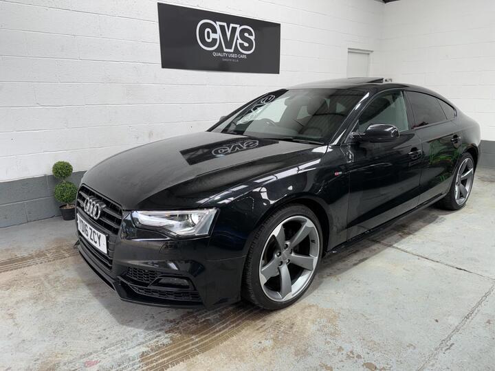 Audi A5 2.0 TDI Black Edition Plus Sportback S Tronic Quattro Euro 6 (s/s) 5dr