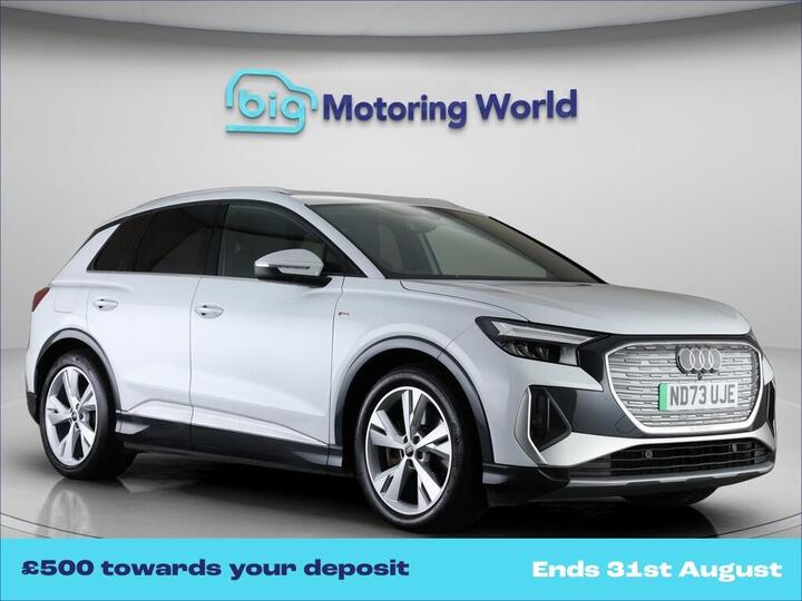 Audi Q4 E-tron 40 S Line Auto 5dr 82kWh