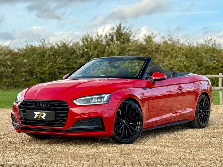 Audi A5 CABRIOLET 2.0 TFSI 40 S Line S Tronic Euro 6 (s/s) 2dr Audi A5 CABRIOLET 2.0 TFSI 40 S Line S Tronic Euro 6 (s/s) 2dr