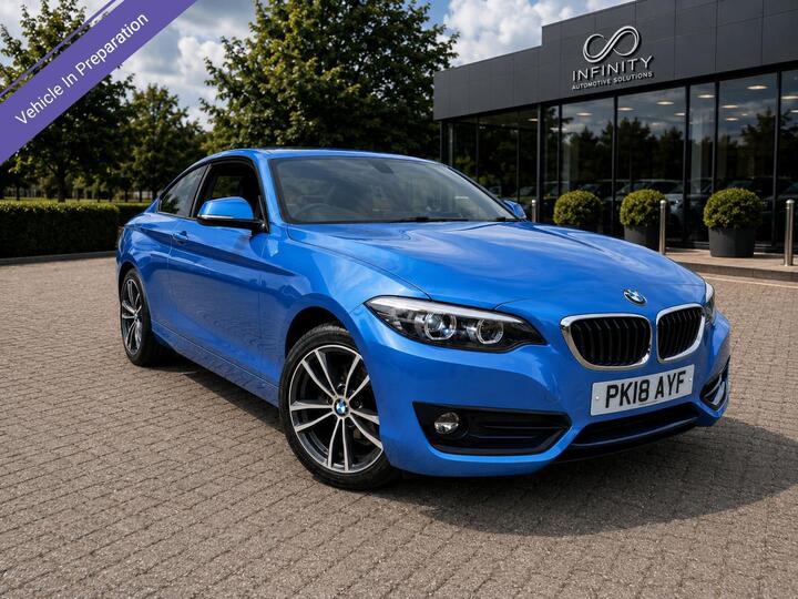 BMW 2 Series 2.0 218d Sport Euro 6 (s/s) 2dr
