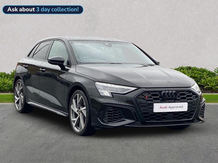 Audi A3 2.0 TFSI Black Edition Sportback S Tronic Quattro Euro 6 (s/s) 5dr