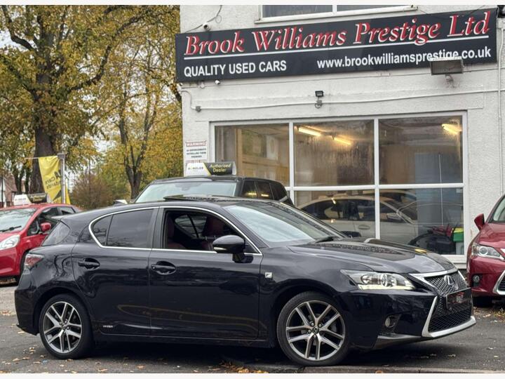 Lexus CT 1.8 200h F Sport CVT Euro 6 (s/s) 5dr