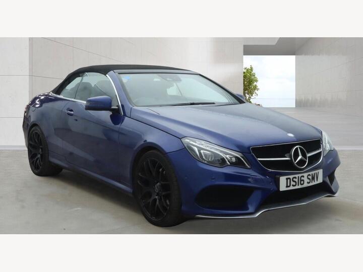 Mercedes-Benz E Class 2.1 E220d AMG Line Edition Cabriolet G-Tronic+ Euro 6 (s/s) 2dr