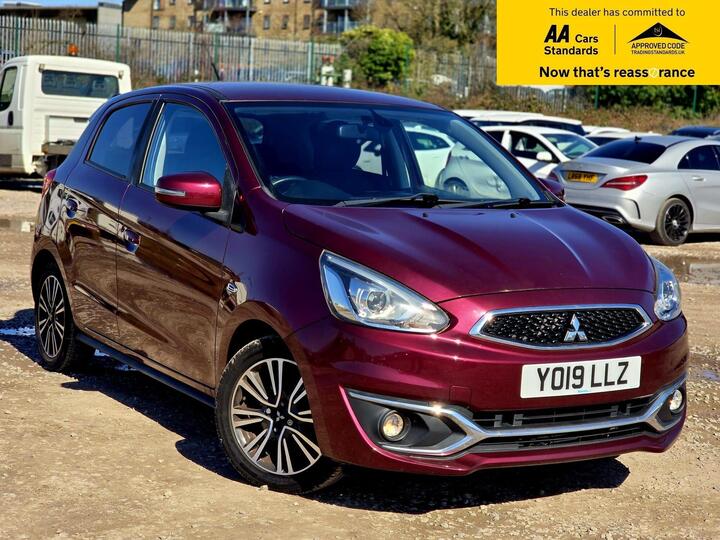 Mitsubishi Mirage 1.2 4 CVT Euro 6 (s/s) 5dr Mitsubishi Mirage 1.2 4 CVT Euro 6 (s/s) 5dr