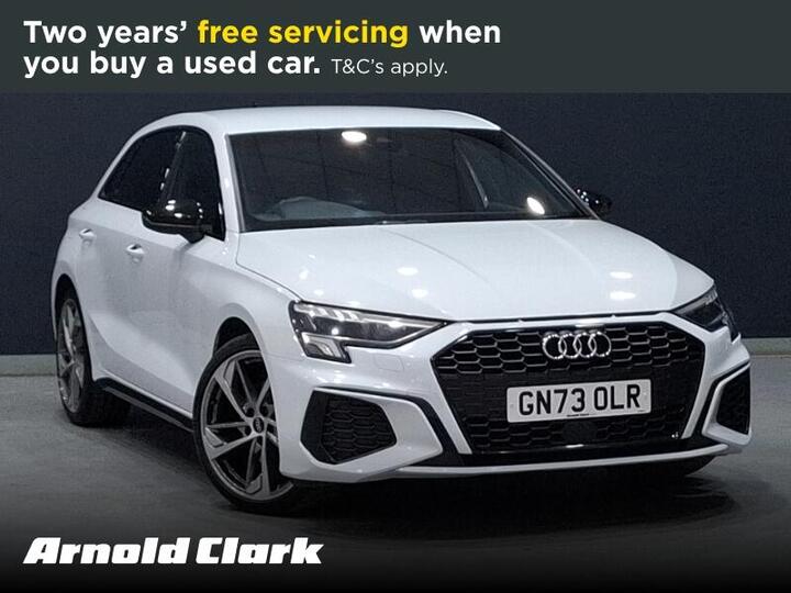 Audi A3 1.5 TFSI 35 Black Edition Sportback S Tronic Euro 6 (s/s) 5dr
