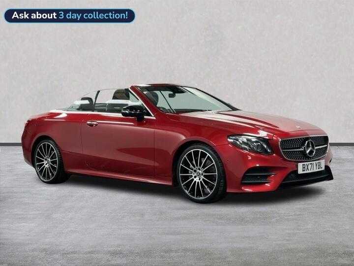 Mercedes-Benz E CLASS 2.0 E220d AMG Line (Premium) Cabriolet G-Tronic+ Euro 6 (s/s) 2dr