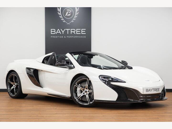 McLaren 650S 3.8T V8 Spider SSG Euro 5 2dr