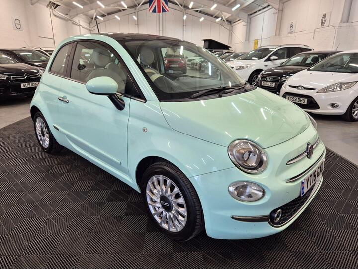 Fiat 500 1.2 Lounge Euro 6 (s/s) 3dr