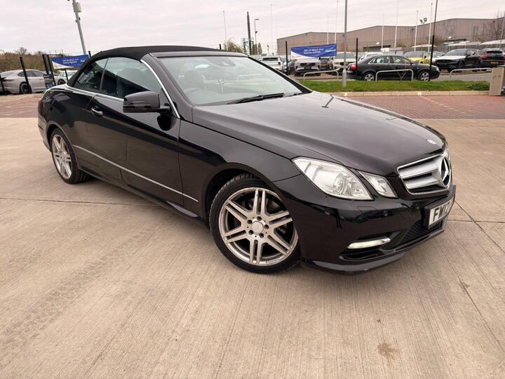 Mercedes-Benz E Class 2.1 E250 CDI BlueEfficiency Sport Cabriolet G-Tronic+ Euro 5 (s/s) 2dr
