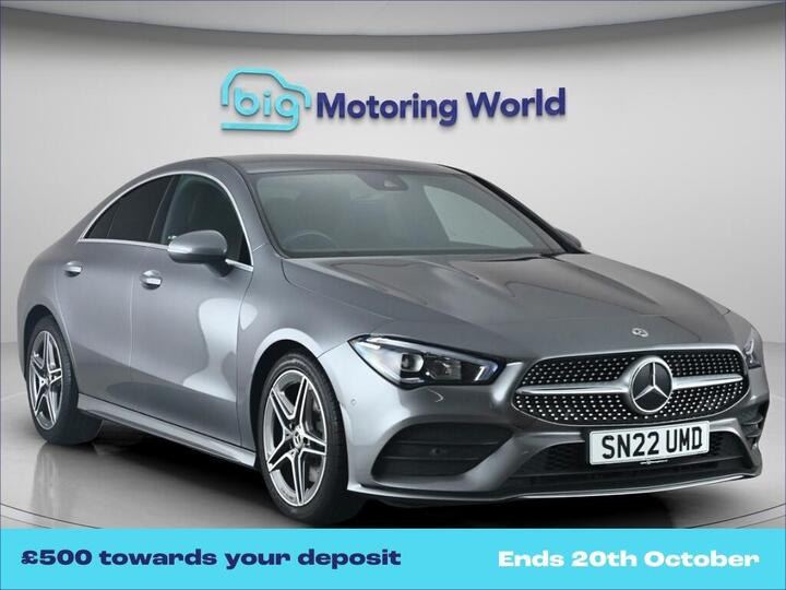 Mercedes-Benz CLA 1.3 CLA200 AMG Line (Premium 2) Coupe 7G-DCT Euro 6 (s/s) 4dr