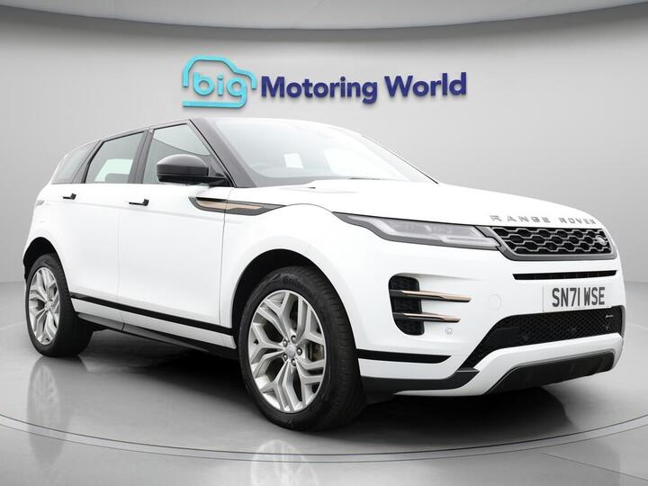 Land Rover Range Rover Evoque 1.5 P300e 12.2kWh R-Dynamic SE Auto 4WD Euro 6 (s/s) 5dr Land Rover Range Rover Evoque 1.5 P300e 12.2kWh R-Dynamic SE Auto 4WD Euro 6 (s/s) 5dr