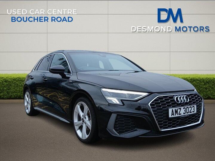 Audi A3 1.0 TFSI 30 S Line Sportback S Tronic Euro 6 (s/s) 5dr