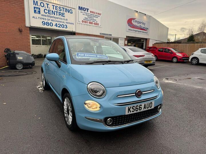 Fiat 500 1.2 Lounge Euro 6 (s/s) 3dr