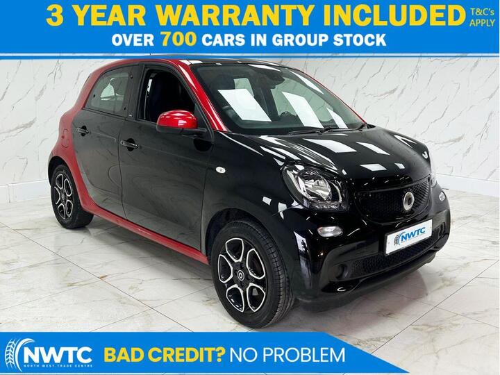 Smart FORFOUR 0.9T Prime (Premium) Twinamic Euro 6 (s/s) 5dr