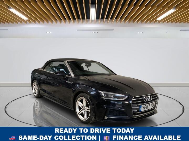 Audi A5 CABRIOLET 2.0 TFSI S Line Euro 6 (s/s) 2dr Audi A5 CABRIOLET 2.0 TFSI S Line Euro 6 (s/s) 2dr