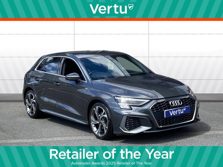 Audi A3 1.0 TFSI 30 S Line Sportback S Tronic Euro 6 (s/s) 5dr