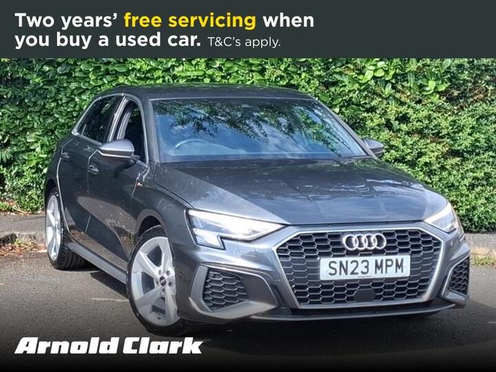 Audi A3 1.0 TFSI 30 S Line Sportback Euro 6 (s/s) 5dr