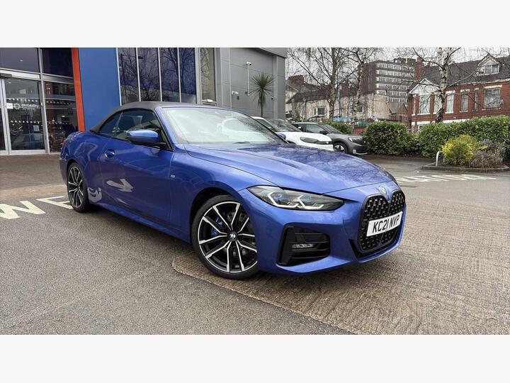 BMW 4 SERIES CONVERTIBLE 2.0 430i M Sport Auto Euro 6 (s/s) 2dr