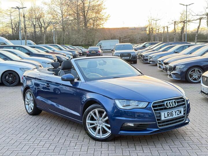 Audi A3 Cabriolet 1.6 TDI Sport Euro 6 (s/s) 2dr (Nav)