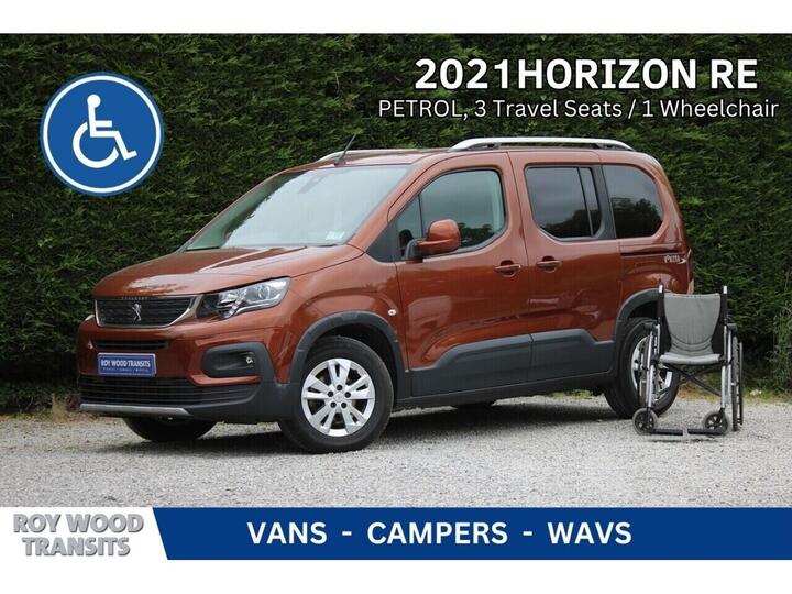 Peugeot Rifter 1.2 PureTech Allure Standard MPV EAT Euro 6 (s/s) 5dr Peugeot Rifter 1.2 PureTech Allure Standard MPV EAT Euro 6 (s/s) 5dr