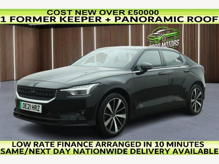 Polestar POLESTAR 2 Dual Motor 78kWh Long Range Plus Pilot Fastback Auto 4WDE 5dr