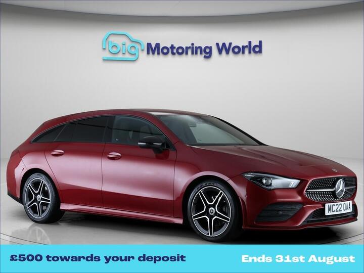 Mercedes-Benz CLA 1.3 CLA180 AMG Line (Executive) Shooting Brake 7G-DCT Euro 6 (s/s) 5dr