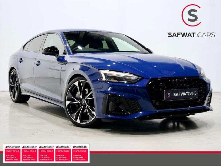 Audi A5 2.0 TFSI 45 Black Edition Sportback S Tronic Quattro Euro 6 (s/s) 5dr