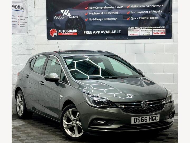 Vauxhall Astra 1.0i Turbo EcoFLEX SRi Euro 6 (s/s) 5dr