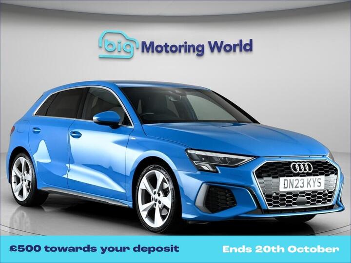 Audi A3 1.5 TFSI 35 S Line Sportback S Tronic Euro 6 (s/s) 5dr