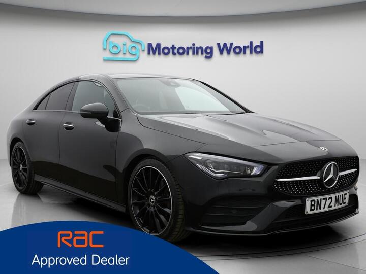 Mercedes-Benz CLA 1.3 CLA180 AMG Line Night Edition (Premium Plus) Coupe 7G-DCT Euro 6 (s/s) 4dr