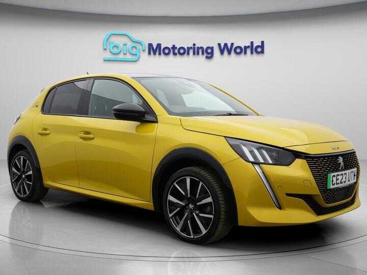 Peugeot E-208 50kWh GT Auto 5dr (7.4kW Charger)