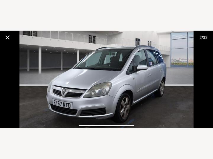 Vauxhall Zafira 1.8 16V Club Euro 4 5dr