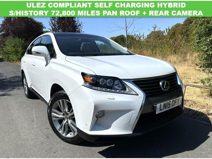 Lexus RX 3.5 450h V6 Advance CVT 4WD Euro 5 (s/s) 5dr (Pan Roof)