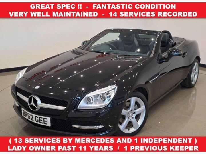 Mercedes-Benz SLK 1.8 SLK200 BlueEfficiency G-Tronic+ Euro 5 (s/s) 2dr