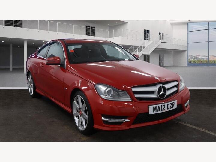 Mercedes-Benz C Class 1.8 C180 BlueEfficiency AMG Sport Euro 5 (s/s) 2dr