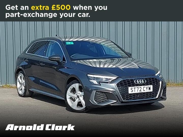 Audi A3 1.5 TFSI 35 S Line Sportback S Tronic Euro 6 (s/s) 5dr