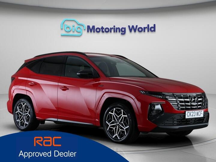 Hyundai TUCSON 1.6 T-GDi 13.8kWh N Line Auto 4WD Euro 6 (s/s) 5dr