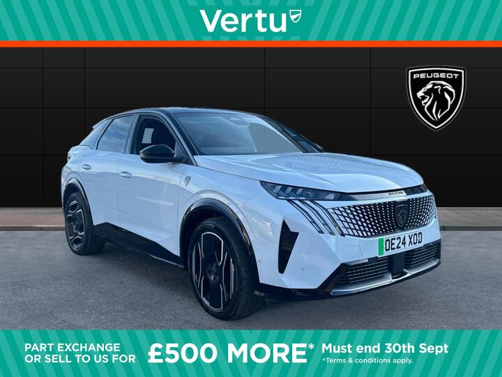 Peugeot 3008 73kWh GT Auto 5dr Peugeot 3008 73kWh GT Auto 5dr