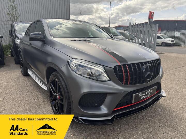 Mercedes-Benz GLE 3.0 GLE350d V6 AMG Night Edition (Premium Plus) Coupe G-Tronic+ 4MATIC Euro 6 (s/s) 5dr Mercedes-Benz GLE 3.0 GLE350d V6 AMG Night Edition (Premium Plus) Coupe G-Tronic+ 4MATIC Euro 6 (s/s) 5dr
