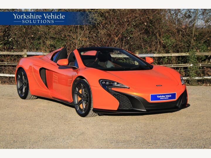 McLaren 650S 3.8T V8 Spider SSG Euro 6 2dr