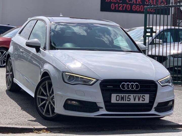 Audi A3 2.0 TDI S Line S Tronic Quattro Euro 6 (s/s) 3dr
