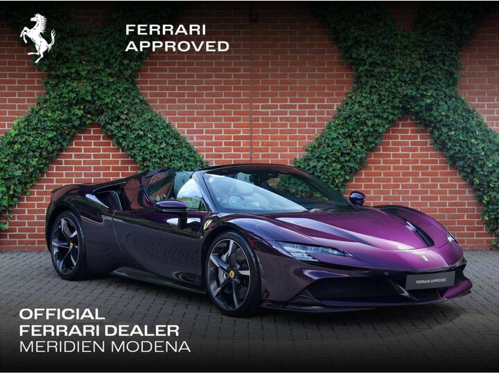 Ferrari SF90 Spider 4.0T V8 7.9kWh F1 DCT 4WD Euro 6 (s/s) 2dr